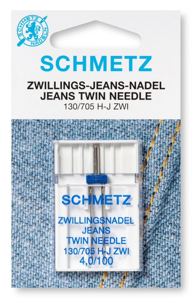 Двойные джинсовые иглы Schmetz